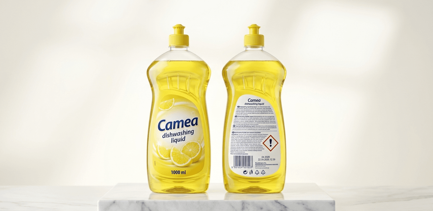 Liquide vaisselle citron frais Camea (1L)