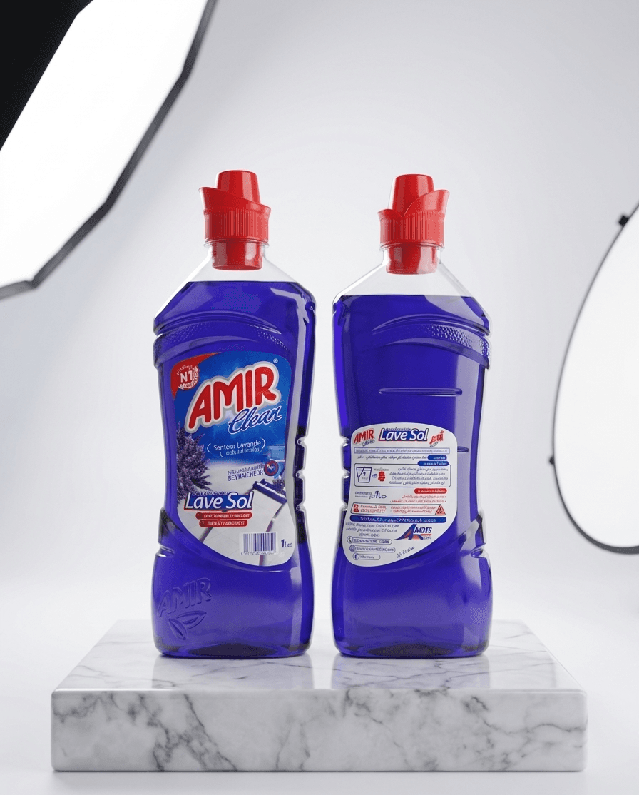 Amir Clean lave sol : Senteur lavande (1 L)