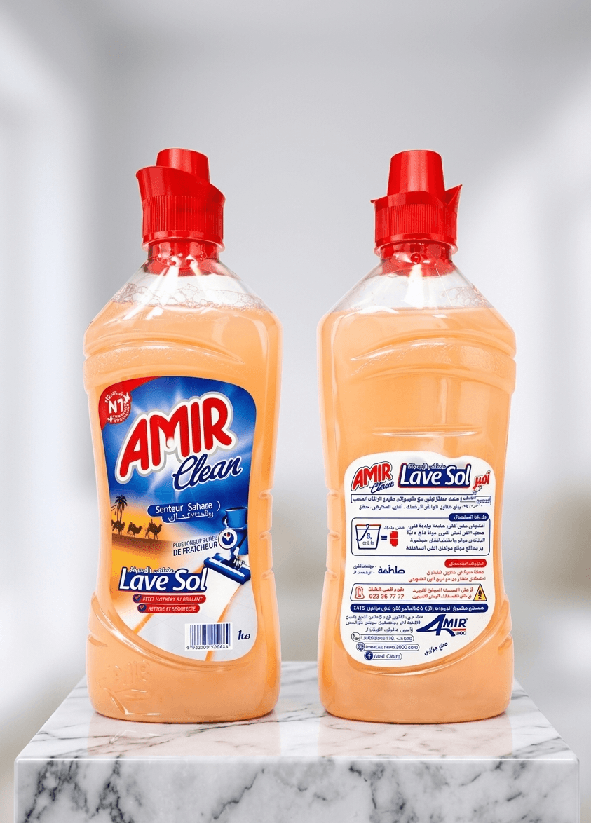 Amir Clean lave sol : Senteur Sahara (1L)
